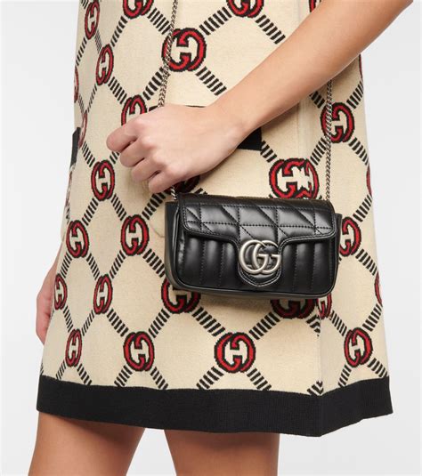 black.and.white chevron gucci purse|gucci marmont super mini bag.